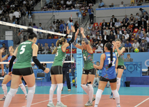 Bakı 2015: Voleybol yarışlarında bürünc medal qarşılaşması. Azərbaycan, 27 iyun 2015